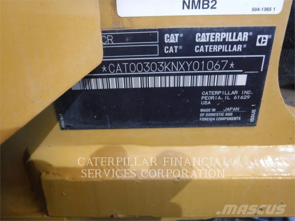 CAT 303-07CR Bageri gusjeničari