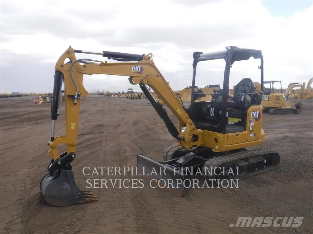 CAT 303-07CR Bageri gusjeničari