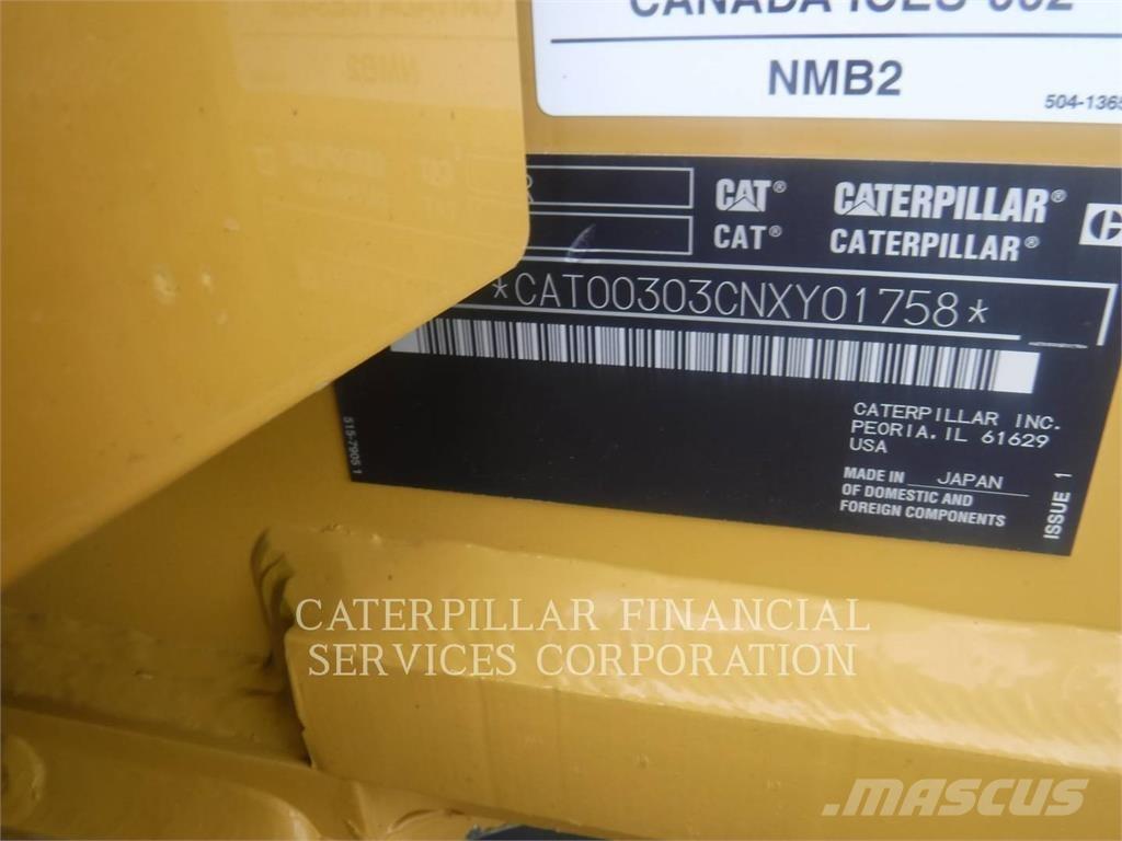 CAT 303-07CR Bageri gusjeničari