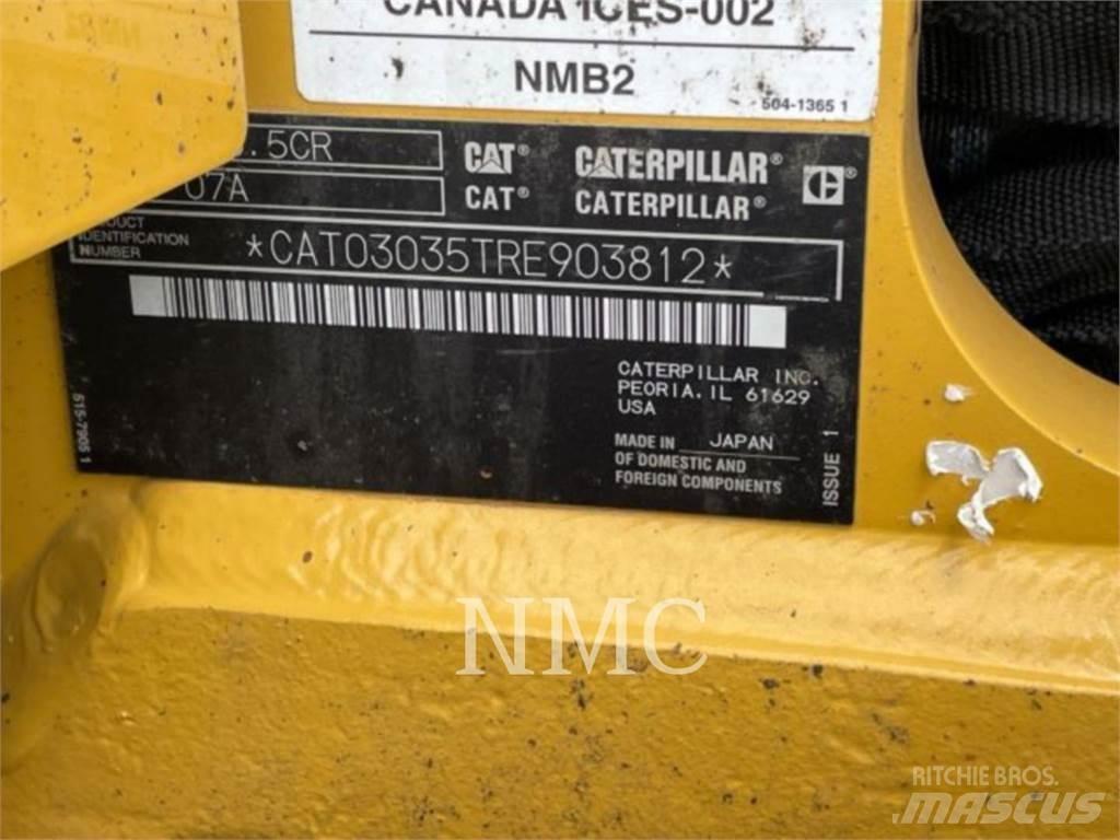 CAT 303.5-07CR Bageri gusjeničari