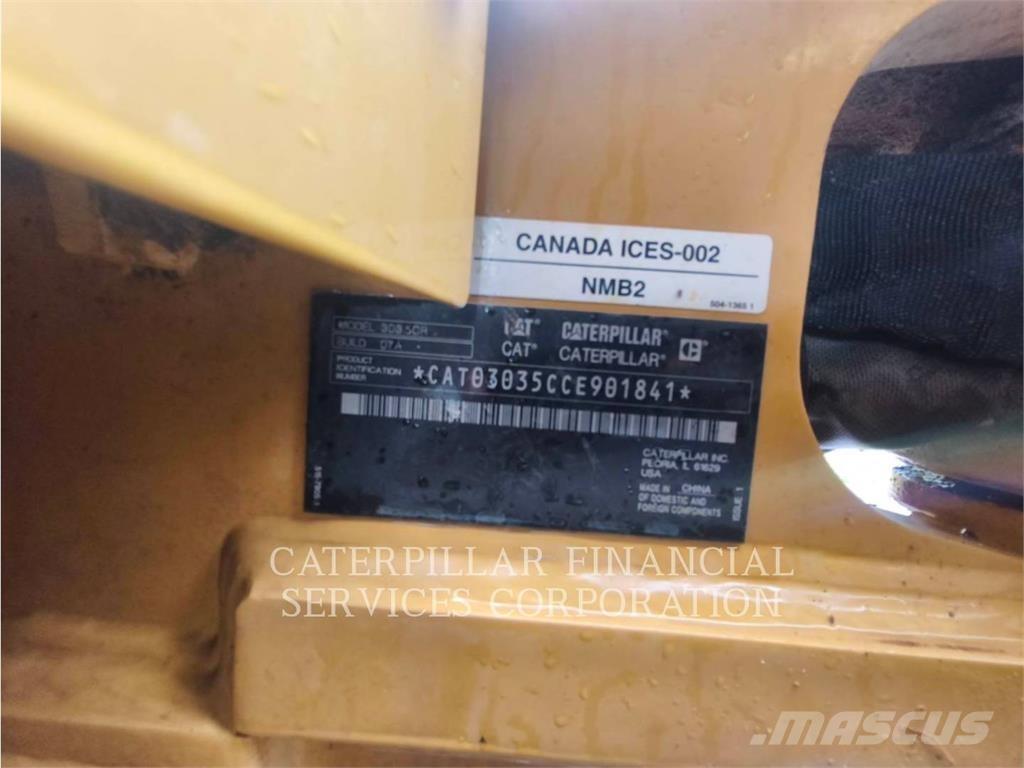 CAT 303.5-07CR Bageri gusjeničari