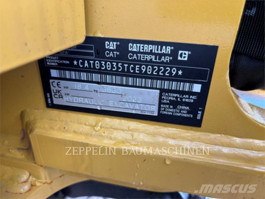 CAT 303.5CR-07 Bageri gusjeničari