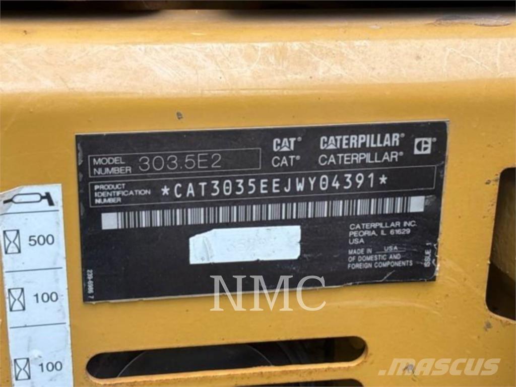 CAT 303.5E2 Bageri gusjeničari