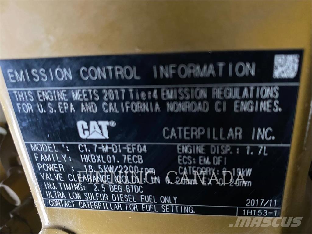 CAT 303.5E2 CR Bageri gusjeničari