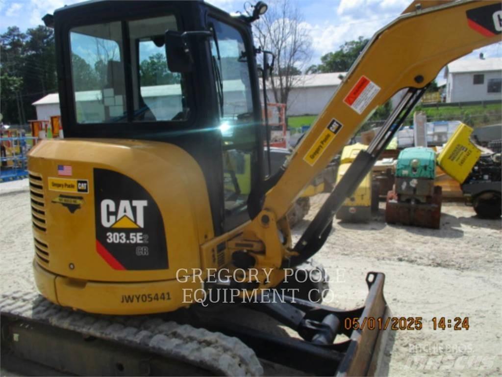 CAT 303.5E2CR Bageri gusjeničari