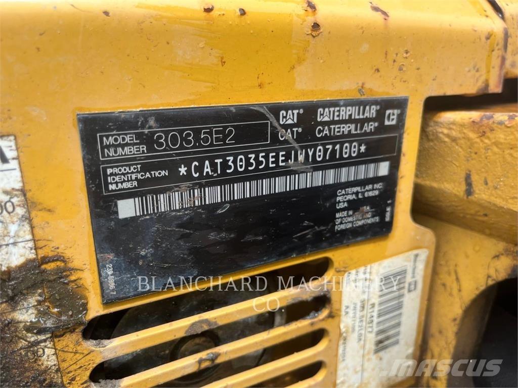 CAT 303.5E2CR Bageri gusjeničari