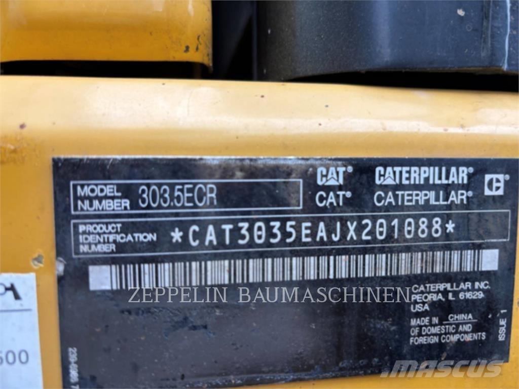 CAT 303.5ECR Bageri gusjeničari