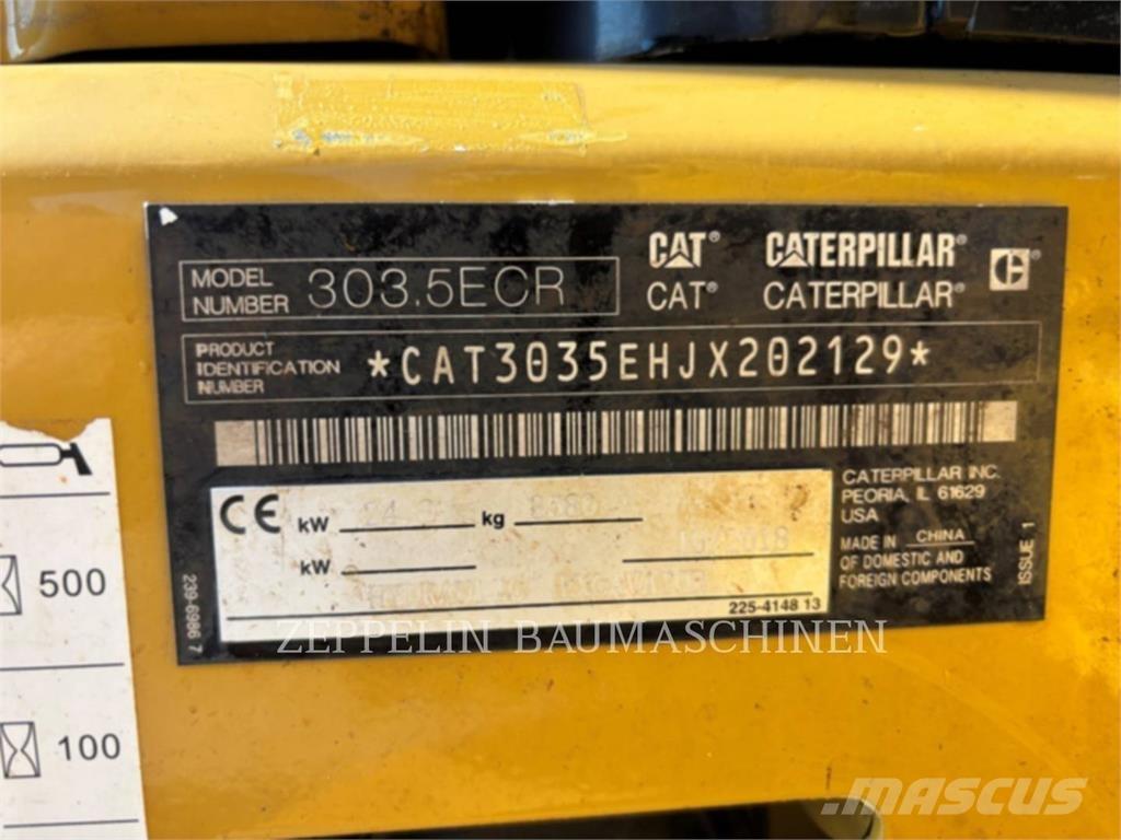 CAT 303.5ECR Bageri gusjeničari