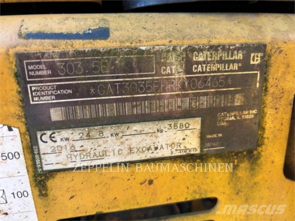 CAT 303.5ECR Bageri gusjeničari