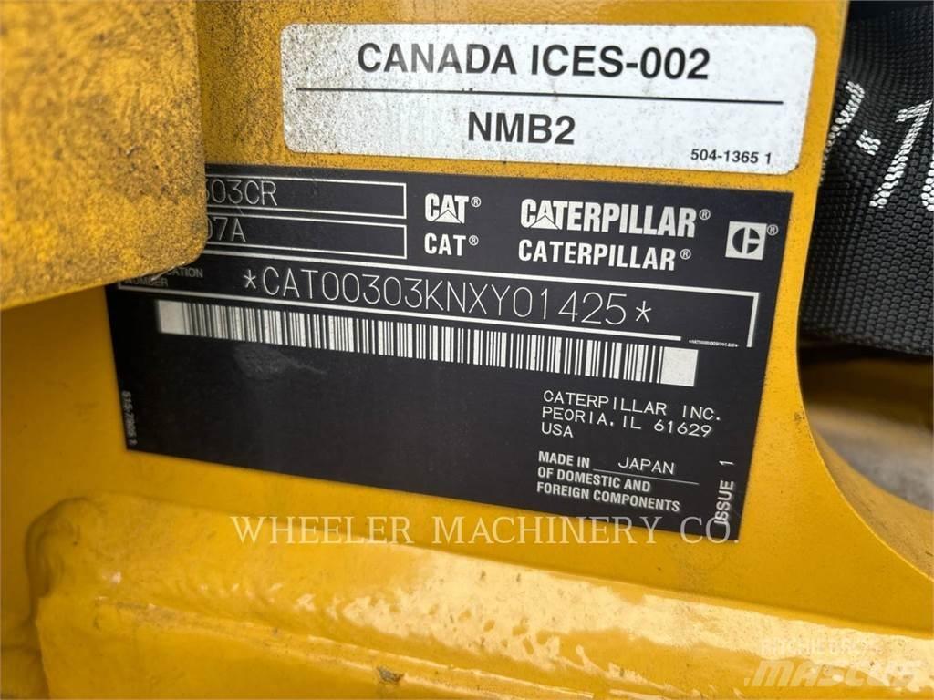 CAT 303 C3 Bageri gusjeničari