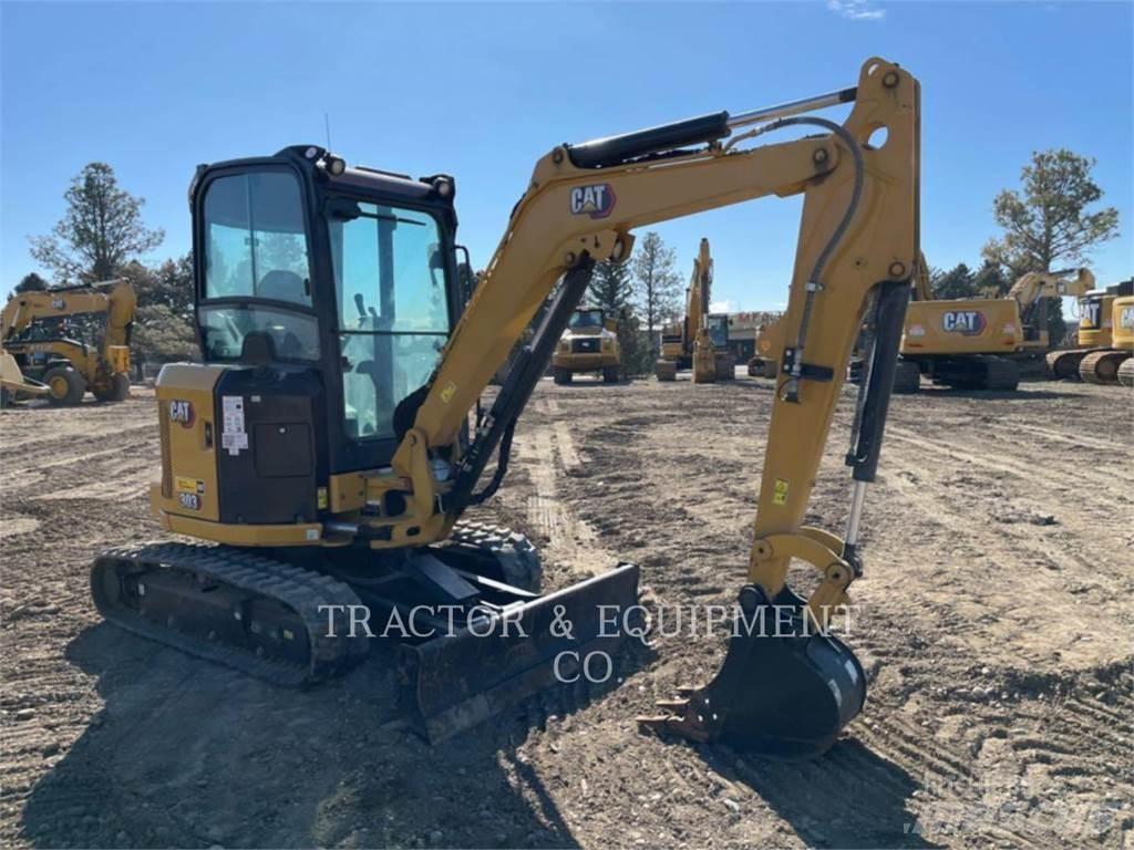 CAT 303 CRCB Bageri gusjeničari
