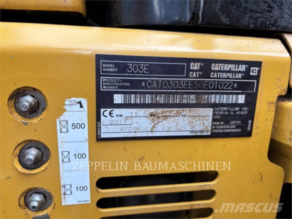 CAT 303ECR Bageri gusjeničari