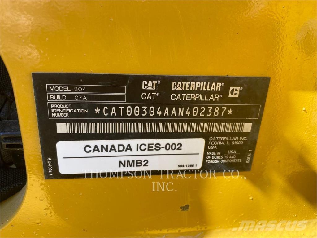 CAT 304 Bageri gusjeničari