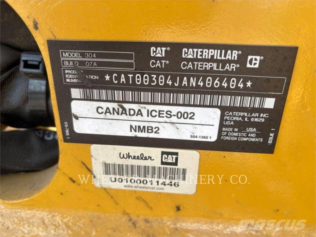 CAT 304 C3 THQ Bageri gusjeničari