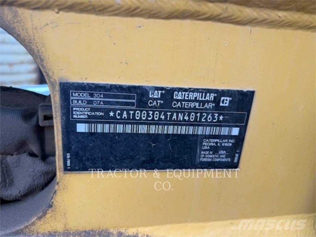 CAT 304 CRCB Bageri gusjeničari