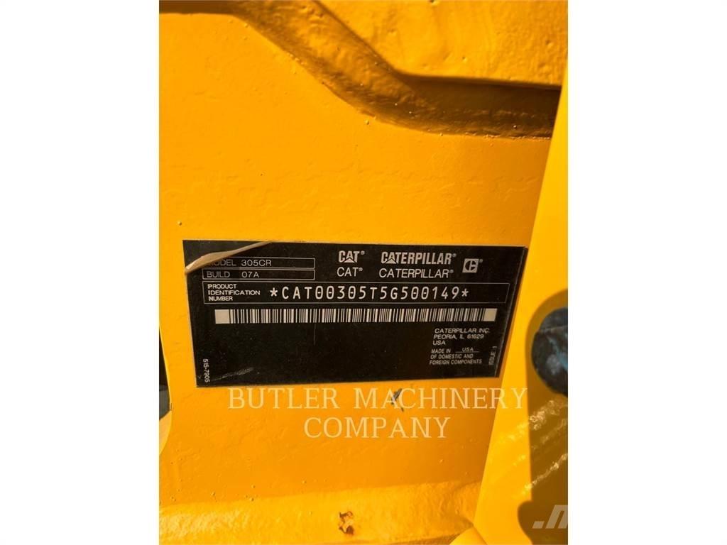 CAT 305-07A Bageri gusjeničari