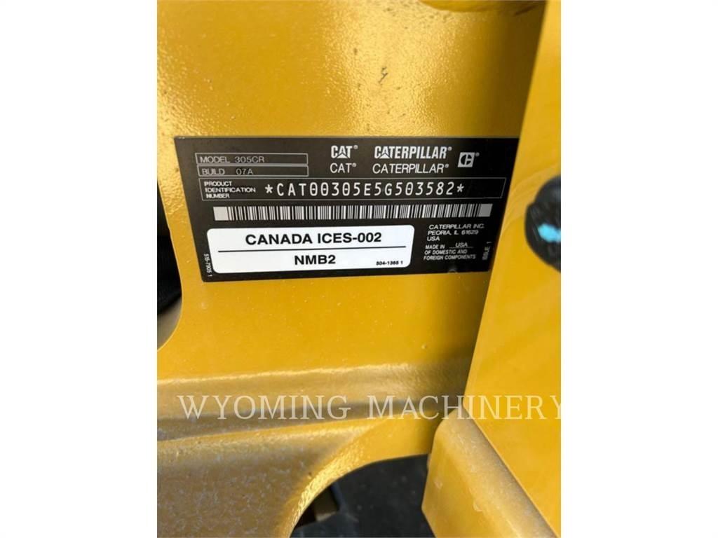 CAT 305-07CR Bageri gusjeničari