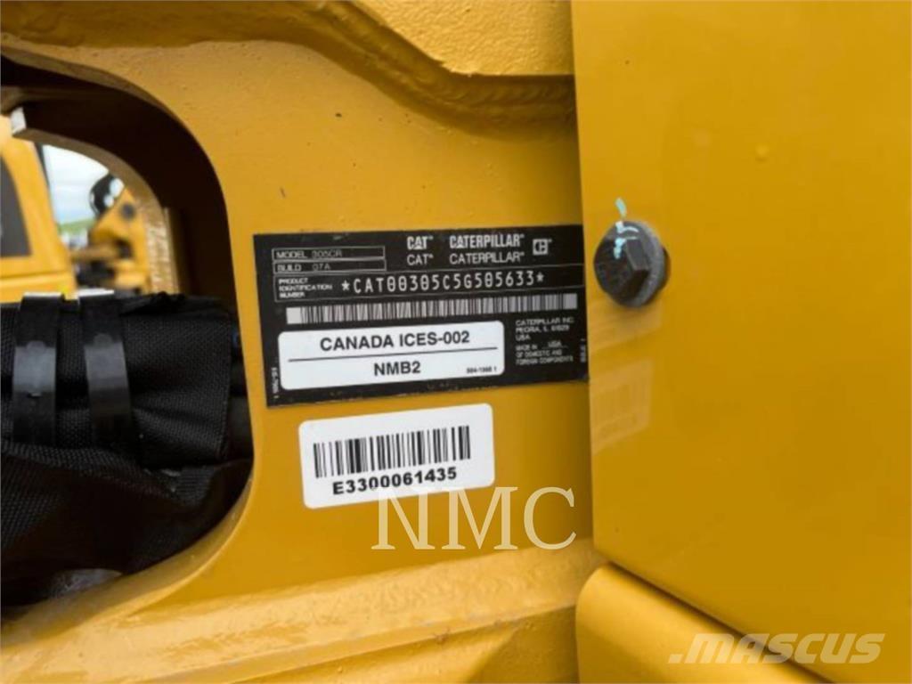 CAT 305-07CR Bageri gusjeničari