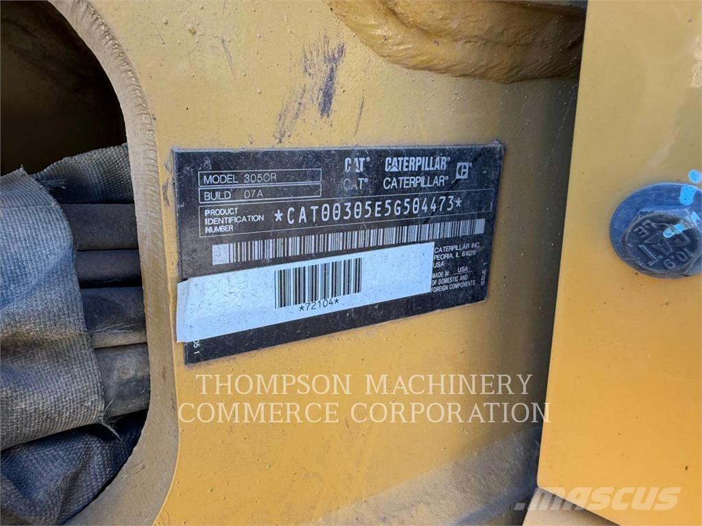 CAT 305 CR Bageri gusjeničari