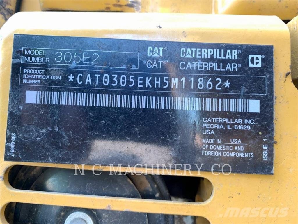 CAT 305E2 CRCB Bageri gusjeničari