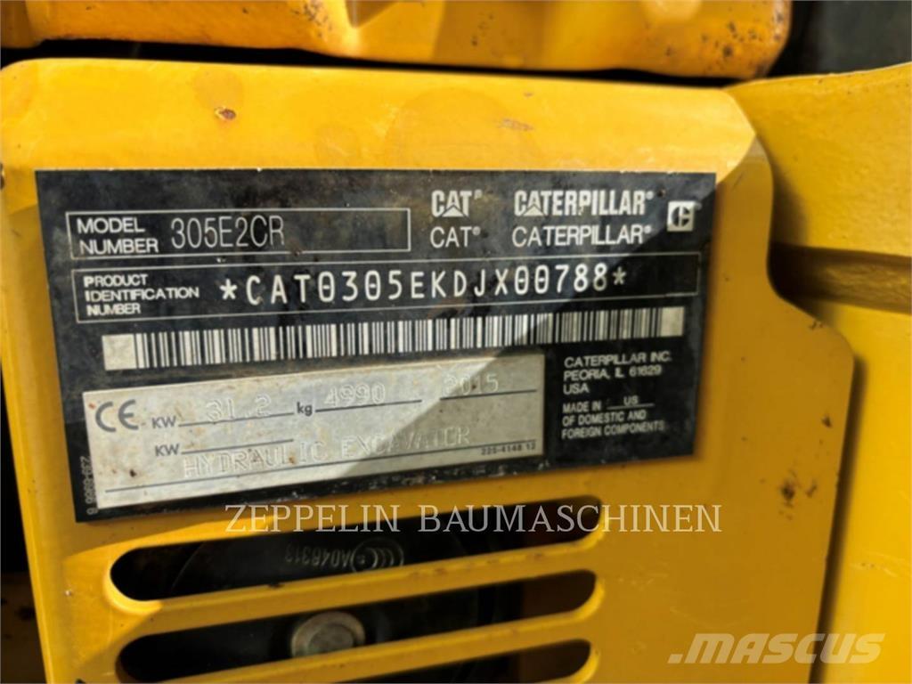 CAT 305ECR Bageri gusjeničari
