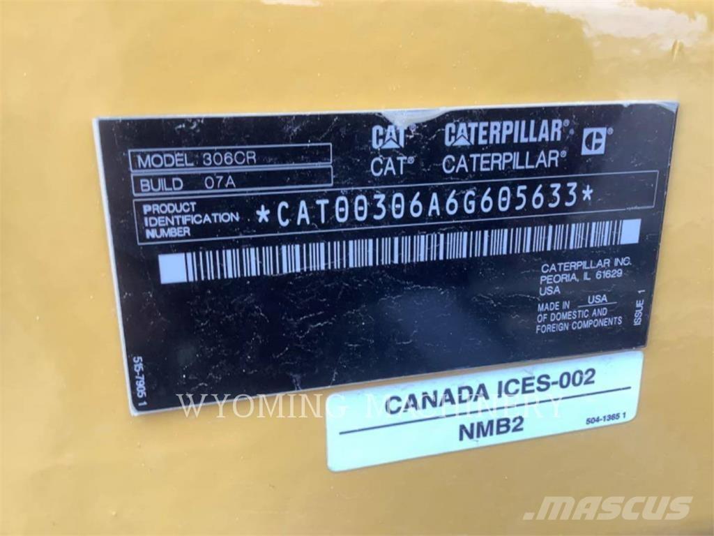 CAT 306 Bageri gusjeničari