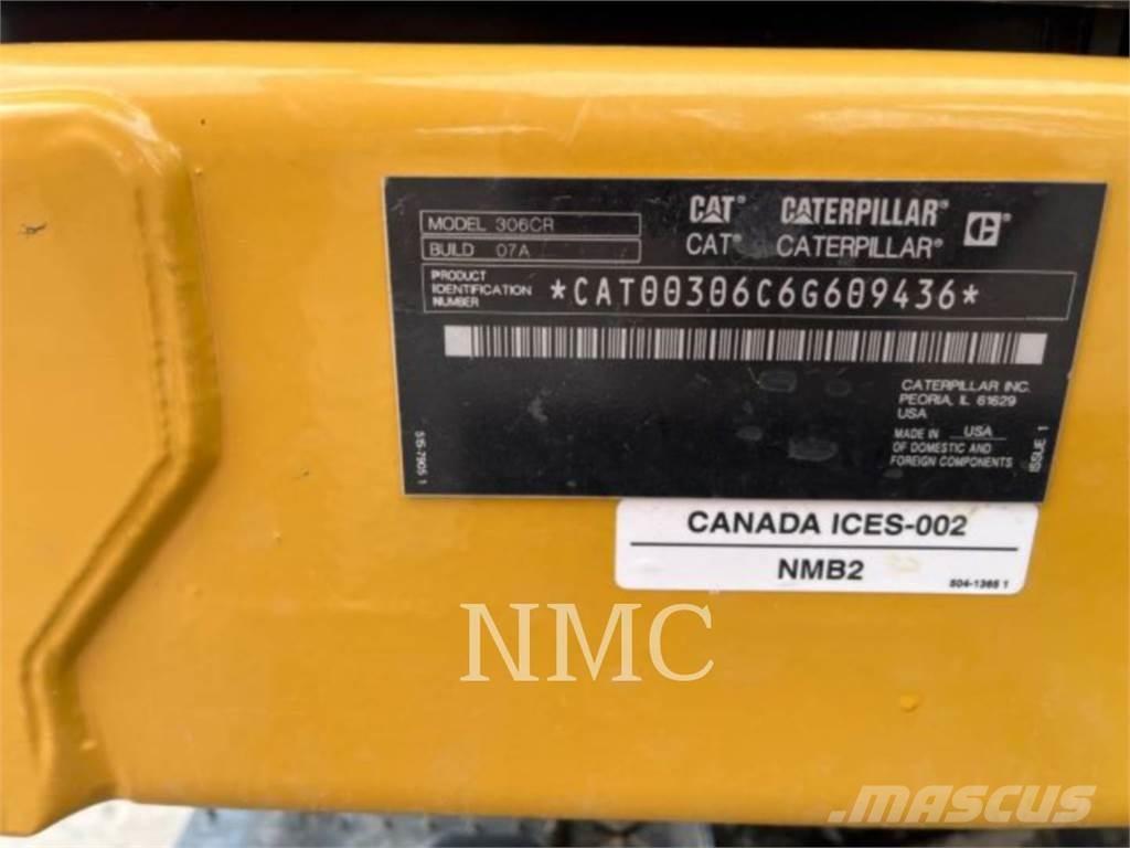 CAT 306-07CR Bageri gusjeničari