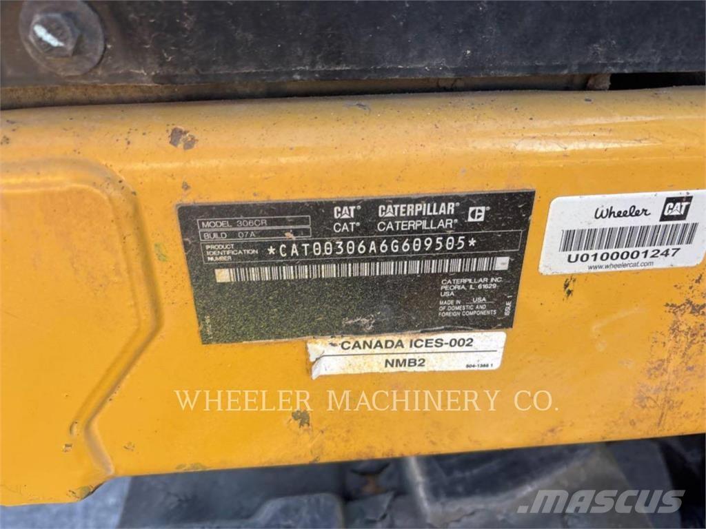 CAT 306 C3 TAQ Bageri gusjeničari
