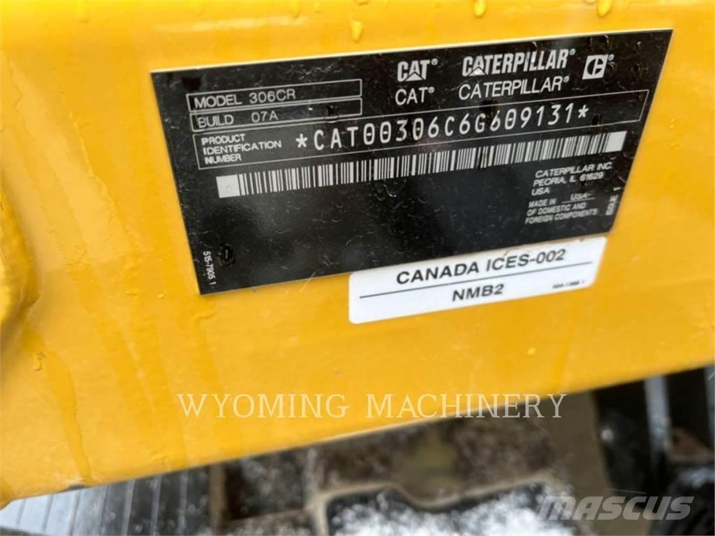 CAT 306 CR Bageri gusjeničari