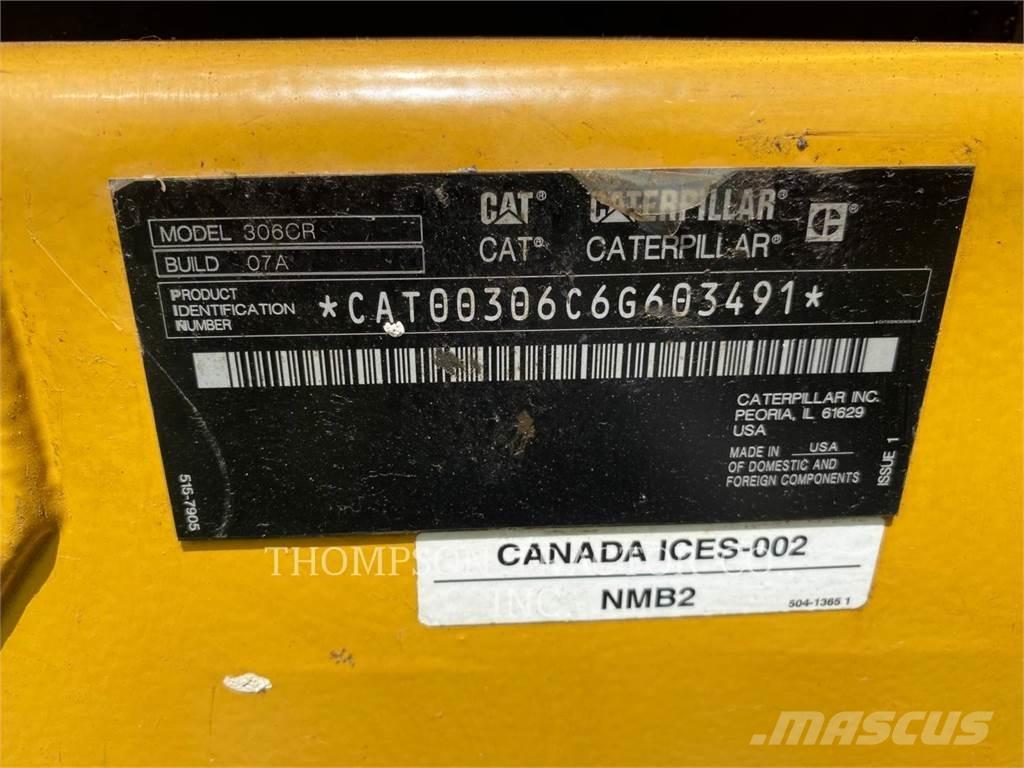 CAT 306CR Bageri gusjeničari