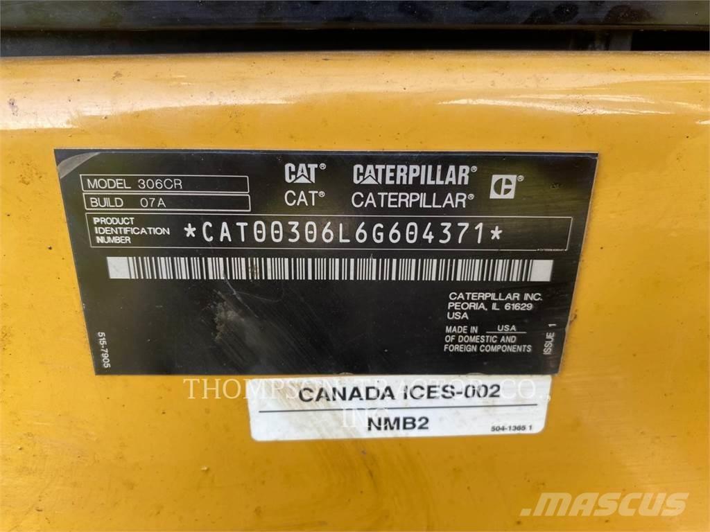 CAT 306CR Bageri gusjeničari