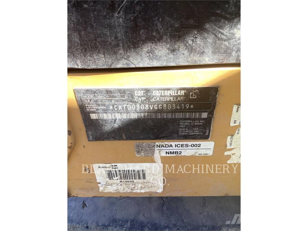 CAT 308CR Bageri gusjeničari