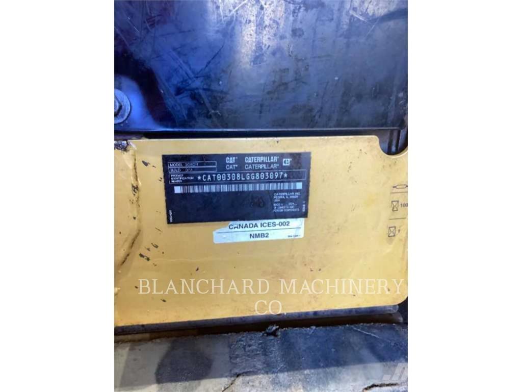 CAT 308CR Bageri gusjeničari