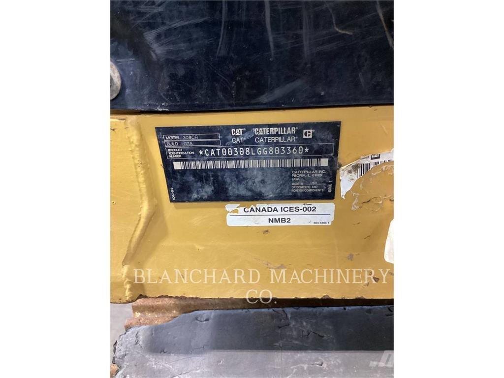 CAT 308CR Bageri gusjeničari