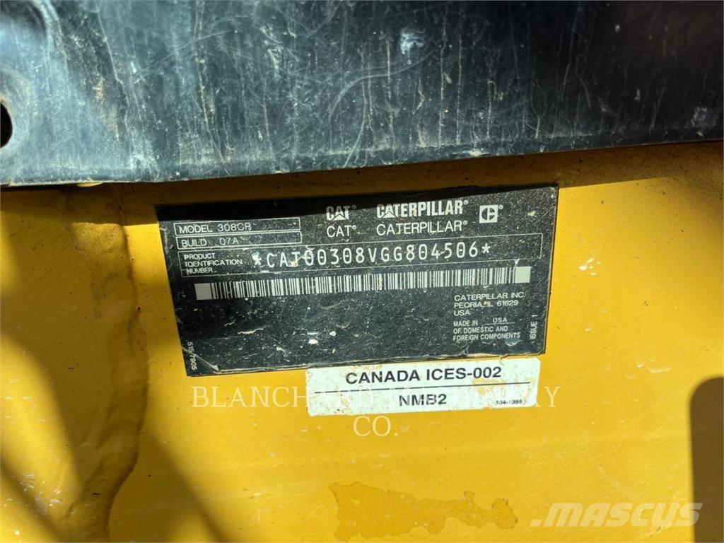 CAT 308CR Bageri gusjeničari