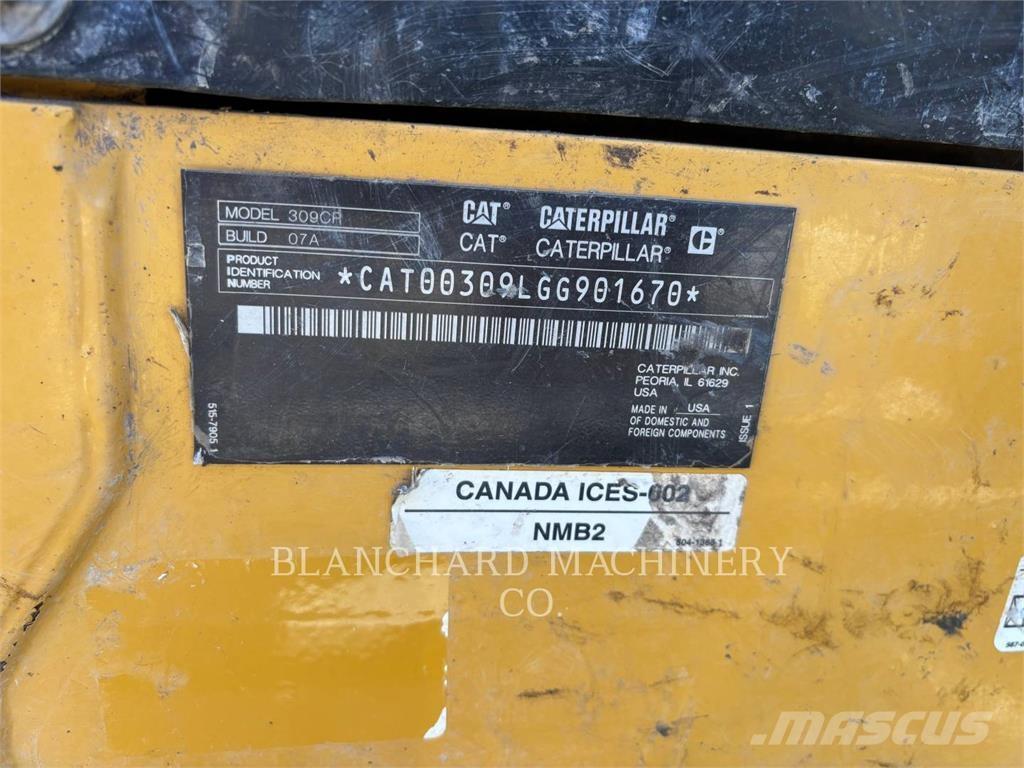 CAT 309CR Bageri gusjeničari