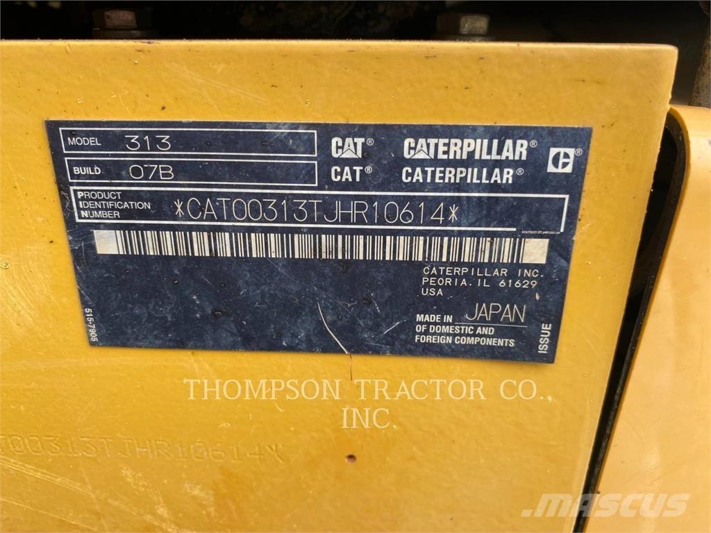 CAT 313 Bageri gusjeničari