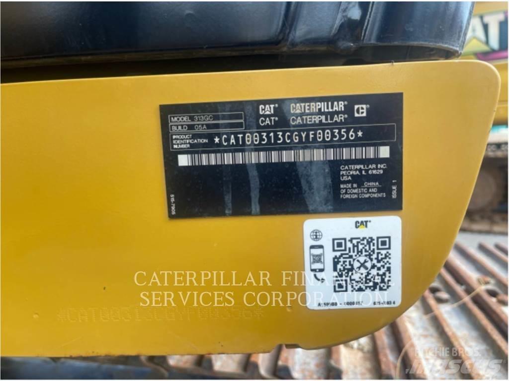 CAT 313-05GC Bageri gusjeničari