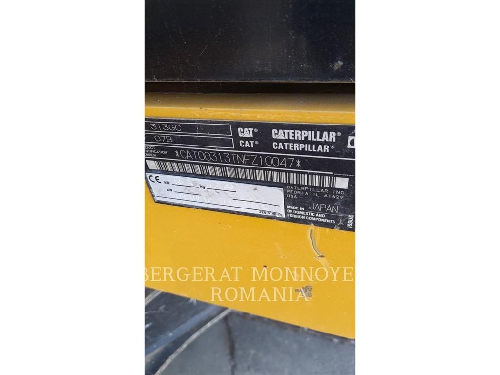 CAT 313-07GC Bageri gusjeničari