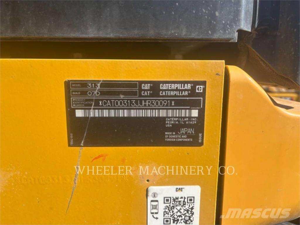 CAT 313 TH Bageri gusjeničari