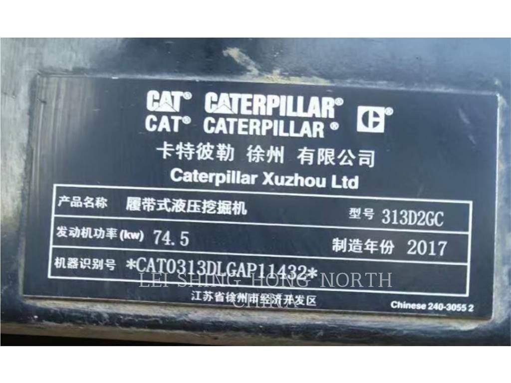 CAT 313D2GC Bageri gusjeničari