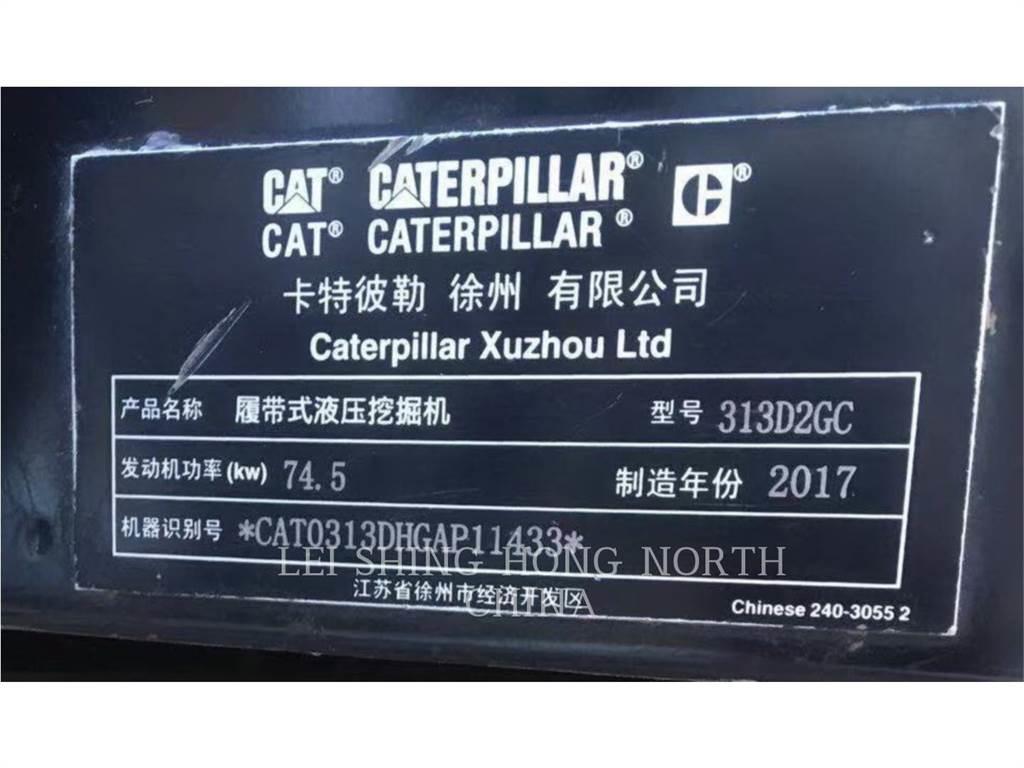 CAT 313D2GC Bageri gusjeničari