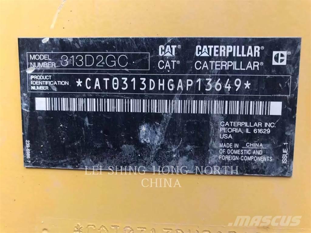 CAT 313D2GC Bageri gusjeničari