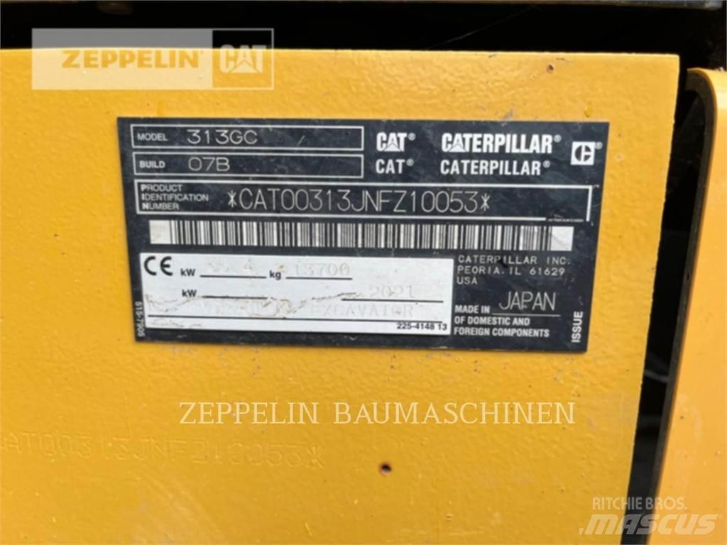 CAT 313GC Bageri gusjeničari