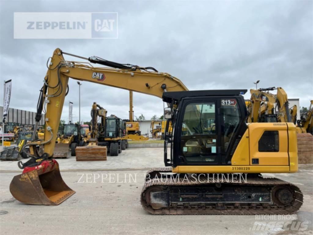 CAT 313GC Bageri gusjeničari