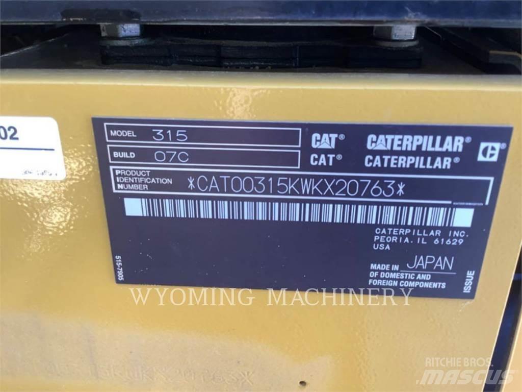 CAT 315 Bageri gusjeničari