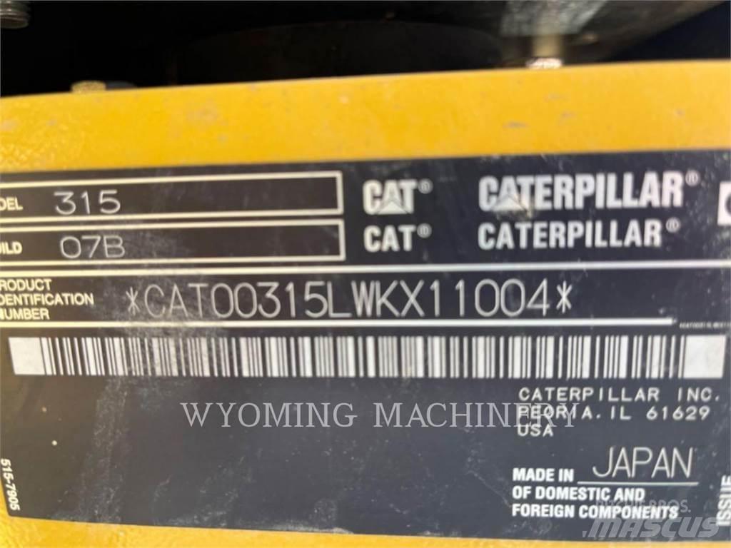 CAT 315 Bageri gusjeničari