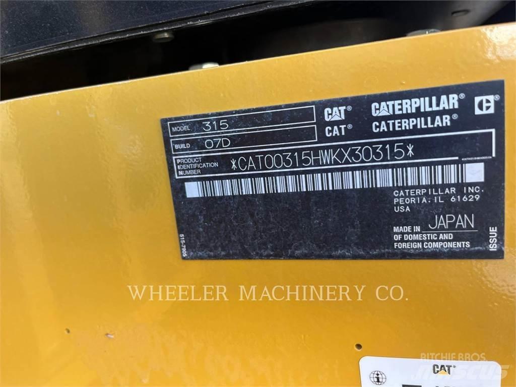 CAT 315 CF Bageri gusjeničari