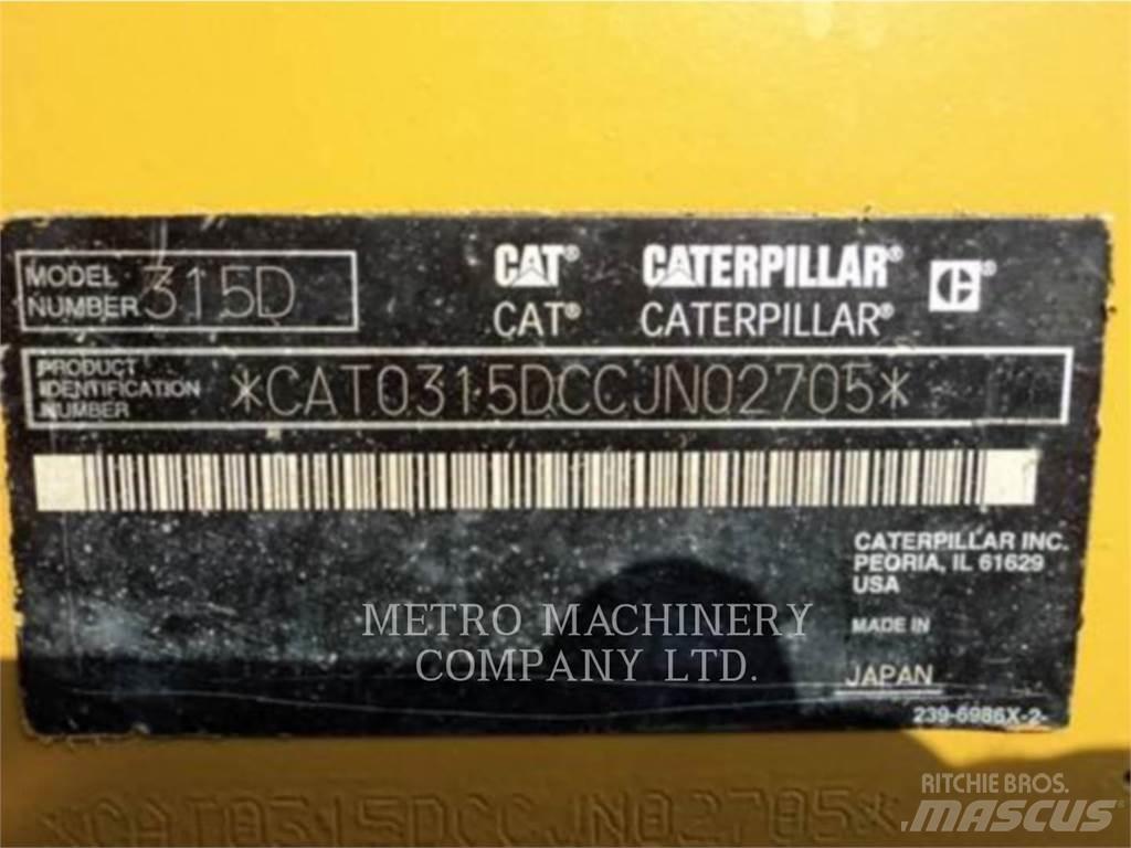 CAT 315DL Bageri gusjeničari