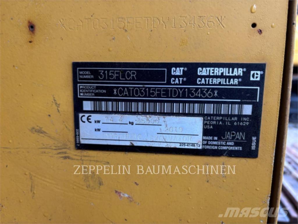 CAT 315FL Bageri gusjeničari